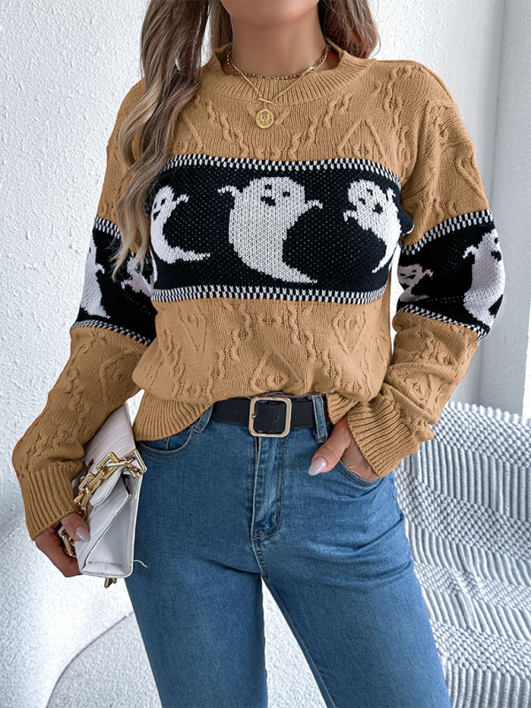 Ghostly Fun Sweater Jumper for Halloween Sweaters | Chuzko.com