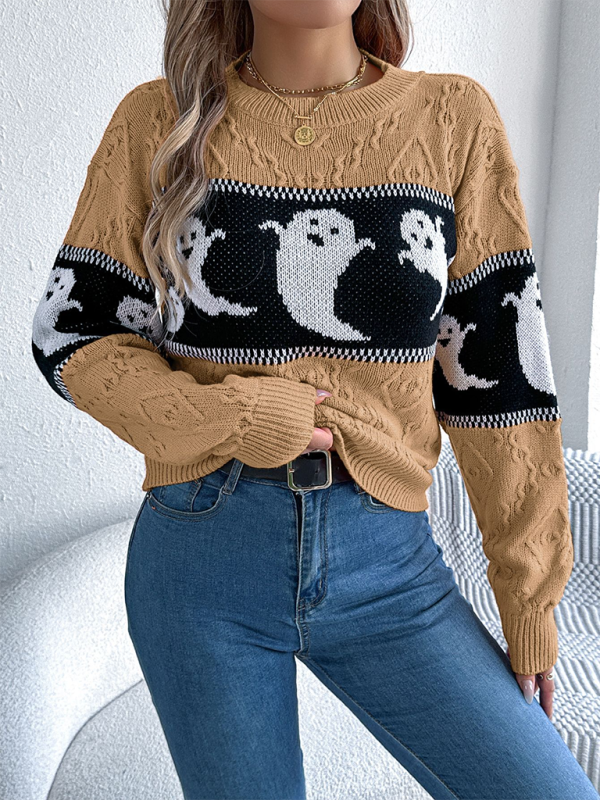 Ghostly Fun Sweater Jumper for Halloween Sweaters | Chuzko.com