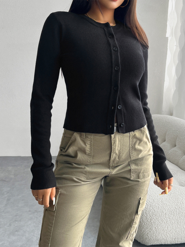 Essential Sweater Cardigan for Women Sweater Cardigans | Chuzko.com