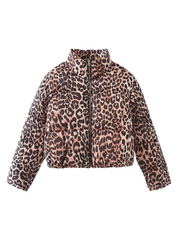 The Leopard Puffer Jacket for Women	