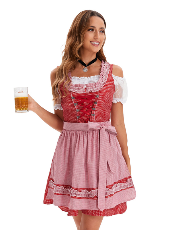 Oktoberfest Queen Classic German Beer Maid Costume Oktoberfest | Chuzko.com