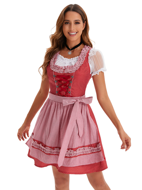 Oktoberfest Queen Classic German Beer Maid Costume Oktoberfest | Chuzko.com