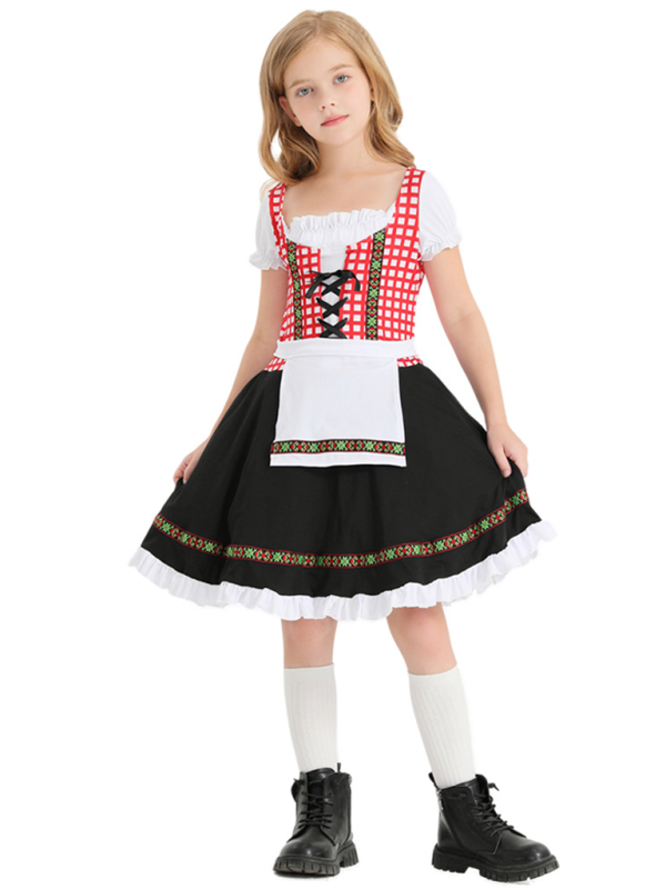 Kids' German Beer Maid Costumes Little Festive Dress Oktoberfest | Chuzko.com