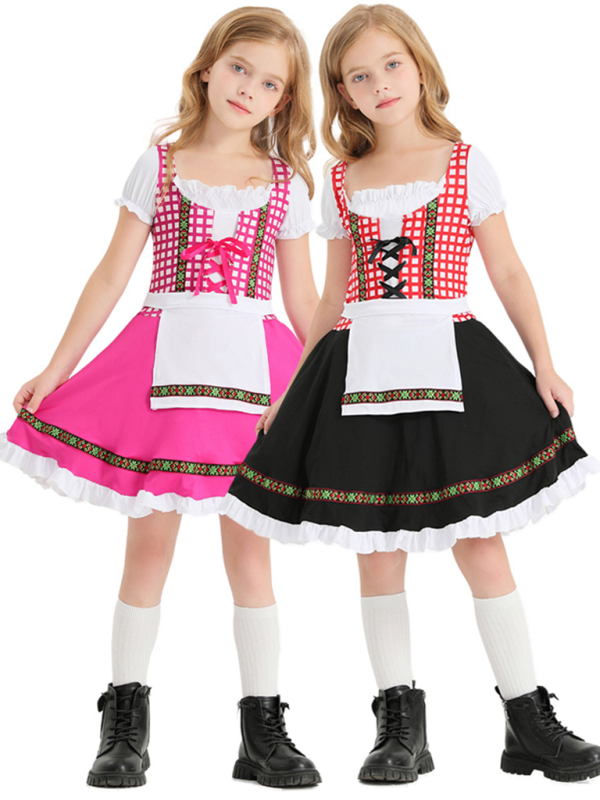 Kids' German Beer Maid Costumes Little Festive Dress Oktoberfest | Chuzko.com