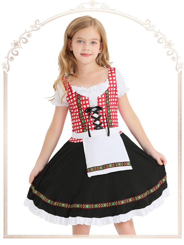 Kids' German Beer Maid Costumes Little Festive Dress Oktoberfest | Chuzko.com