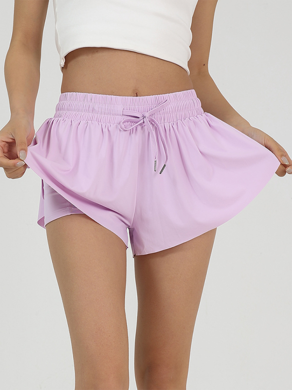 Athletic Skirt with Built-In Shorts Shorts | Chuzko.com