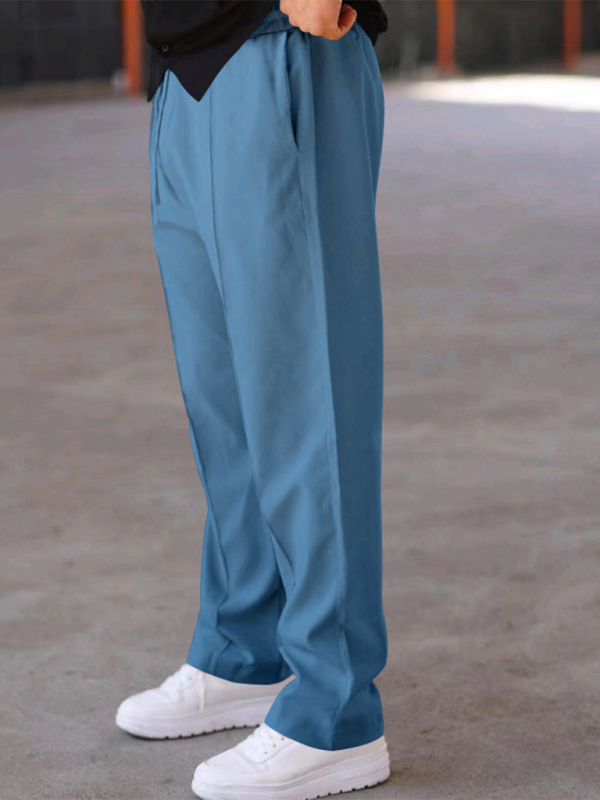 Blue Joggers for the Modern Man Men Pants | Chuzko.com