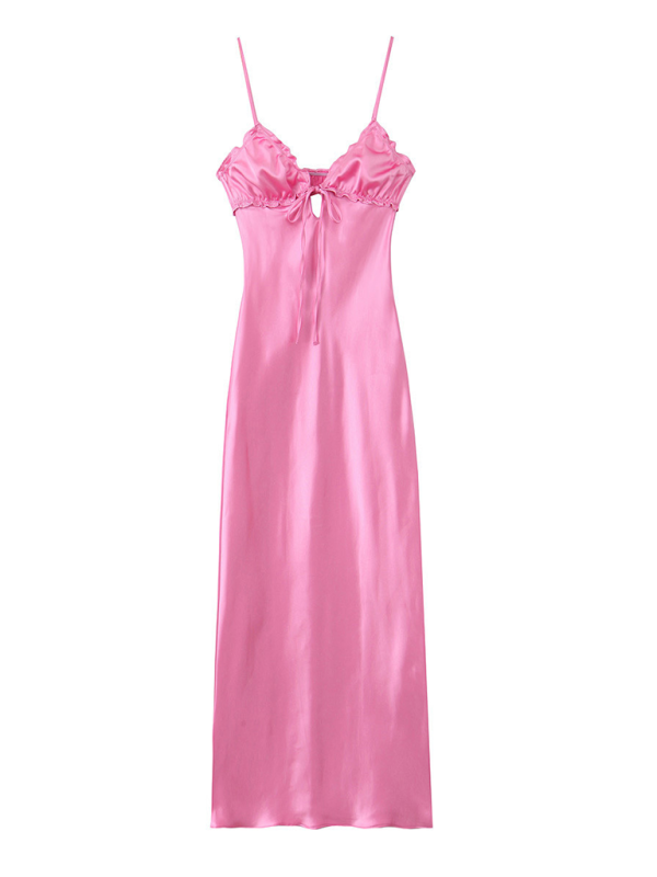 Elegant Pink Cocktail Dress	