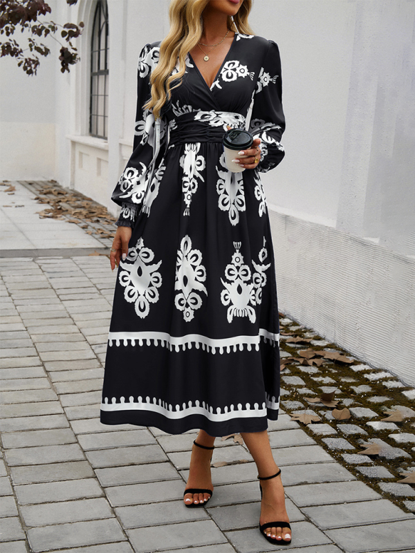 Flawlessly Floral Elegant Midi Dress for All Seasons Midi Dresses | Chuzko.com