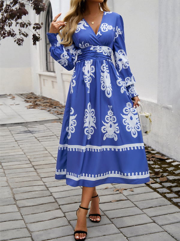 Flawlessly Floral Elegant Midi Dress for All Seasons Midi Dresses | Chuzko.com