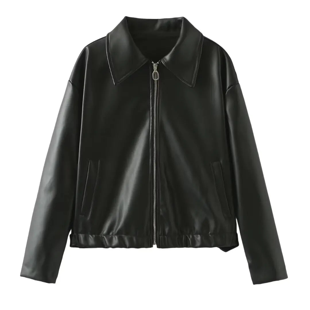 Downtown Faux Leather Jackets – Sleek & Polish Look Faux Leather | Chuzko.com