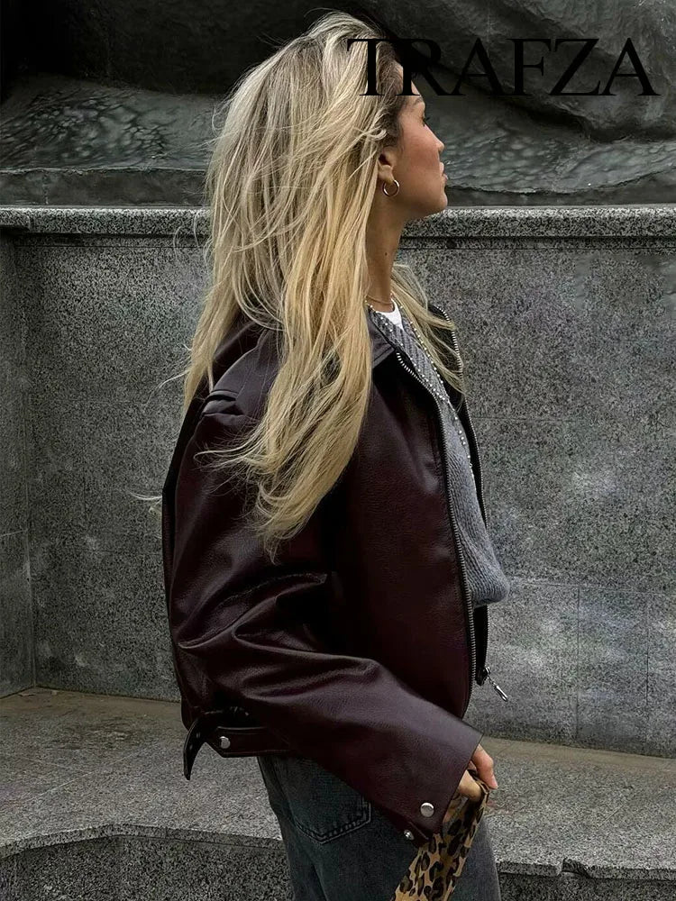 Downtown Faux Leather Jackets – Sleek & Polish Look Faux Leather | Chuzko.com