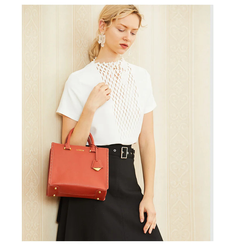 Leather Tote Bags Luxury Multifunctional -  Shoulder Crossbody | Chuzko.com