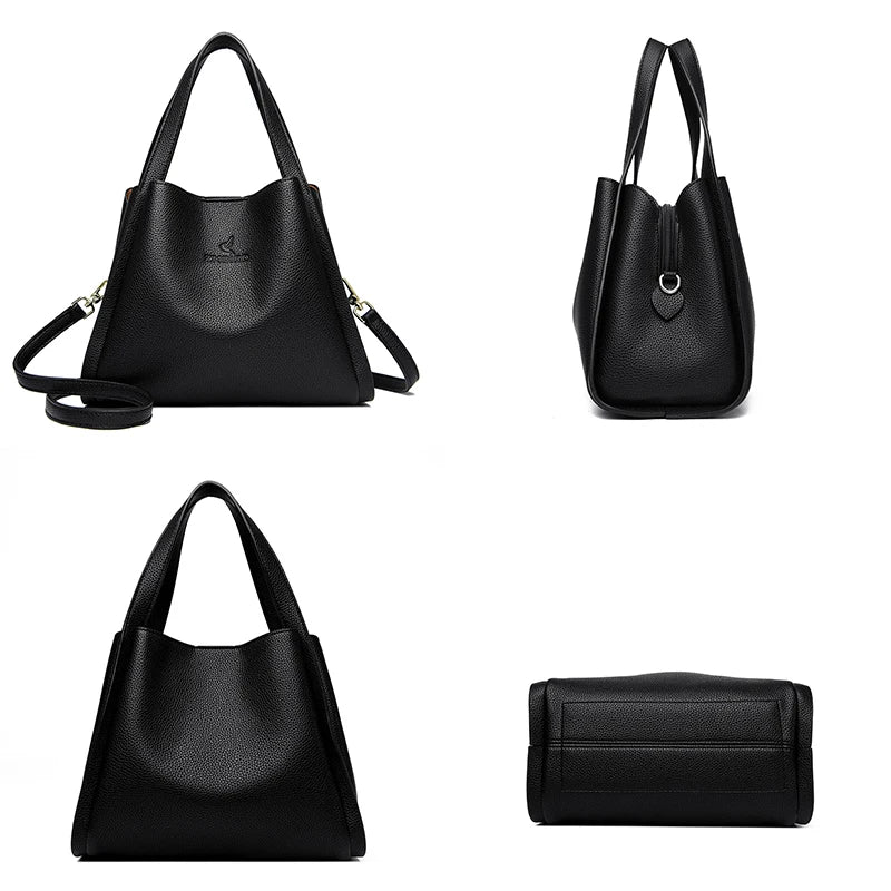 Faux Soft Leather Top-handle Bags HandBags | Chuzko.com