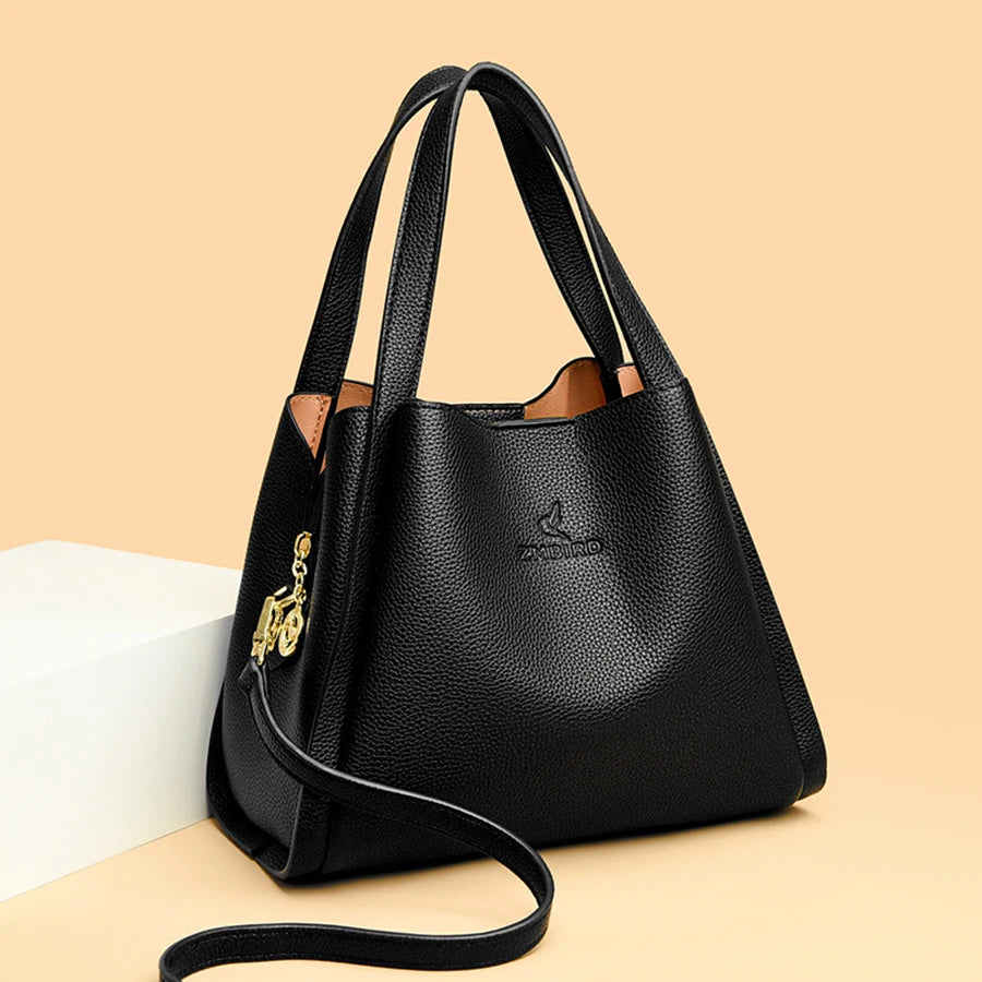 Faux Soft Leather Top-handle Bags HandBags | Chuzko.com