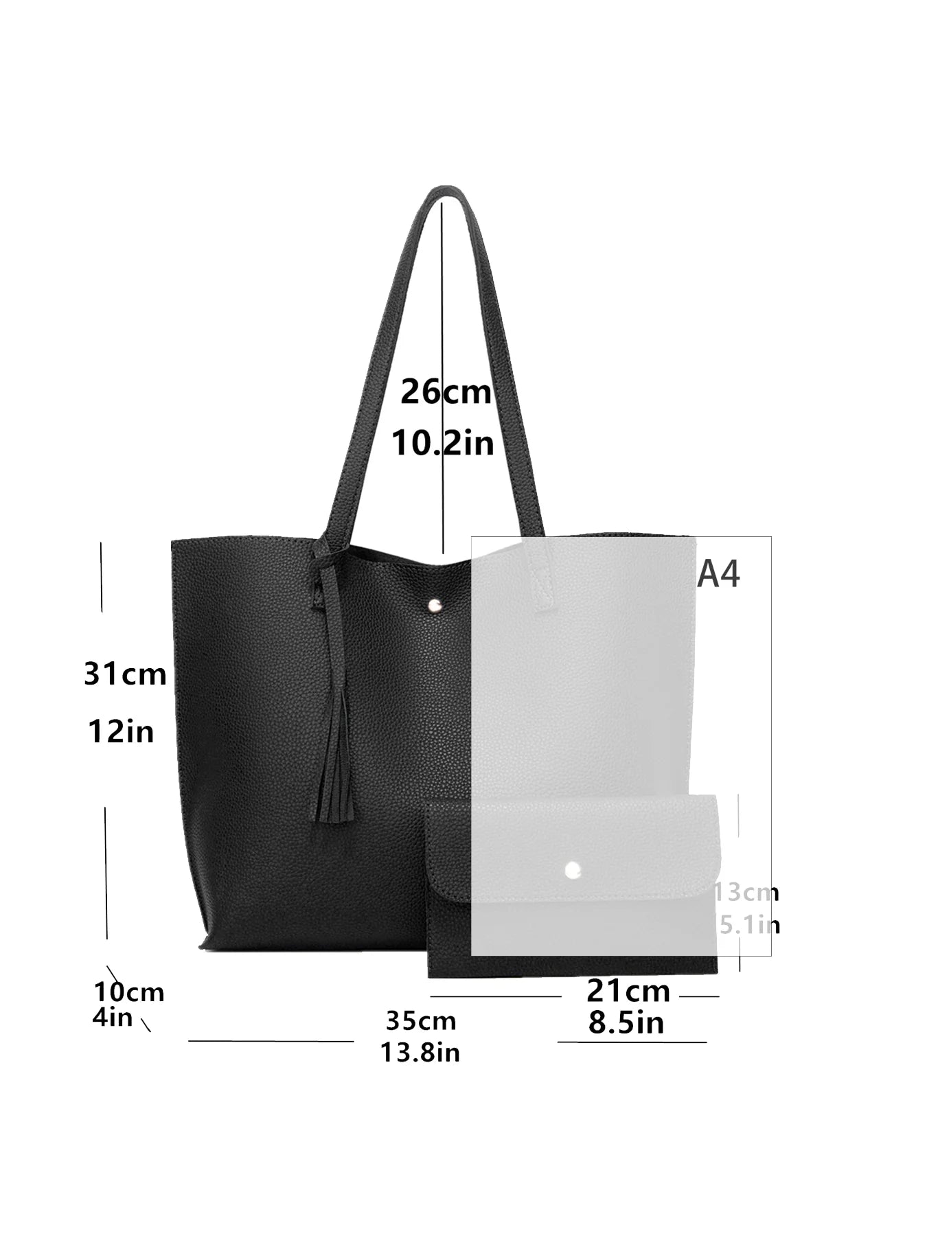 Business Tote Bag Ideal for Large Documents Tote Bags | Chuzko.com