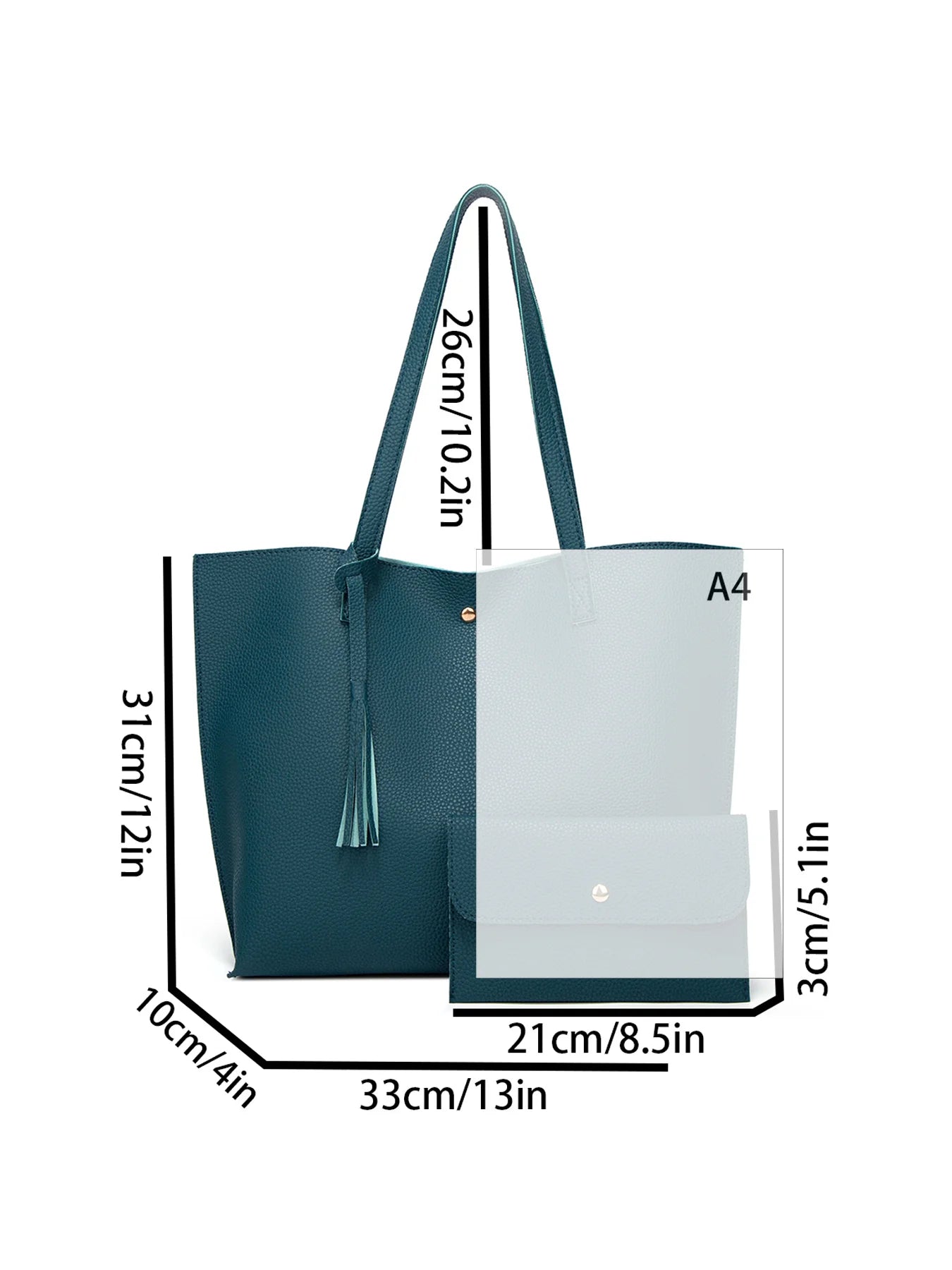 Business Tote Bag Ideal for Large Documents Tote Bags | Chuzko.com