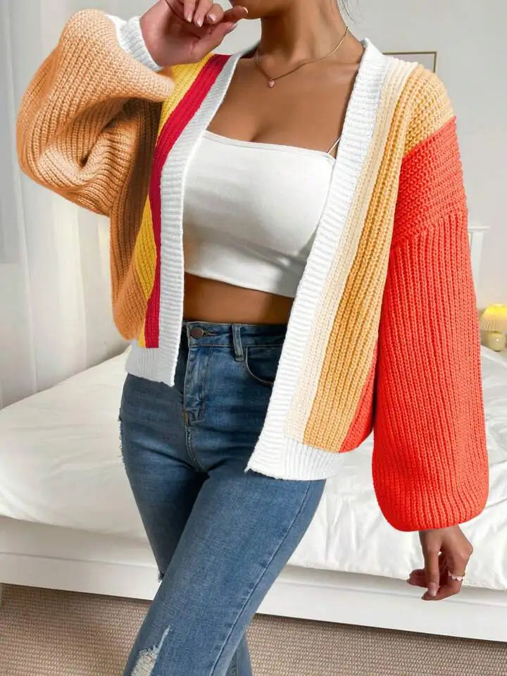 Chic Chunky Knit Throw-On Open Front Cardigans | Chuzko.com