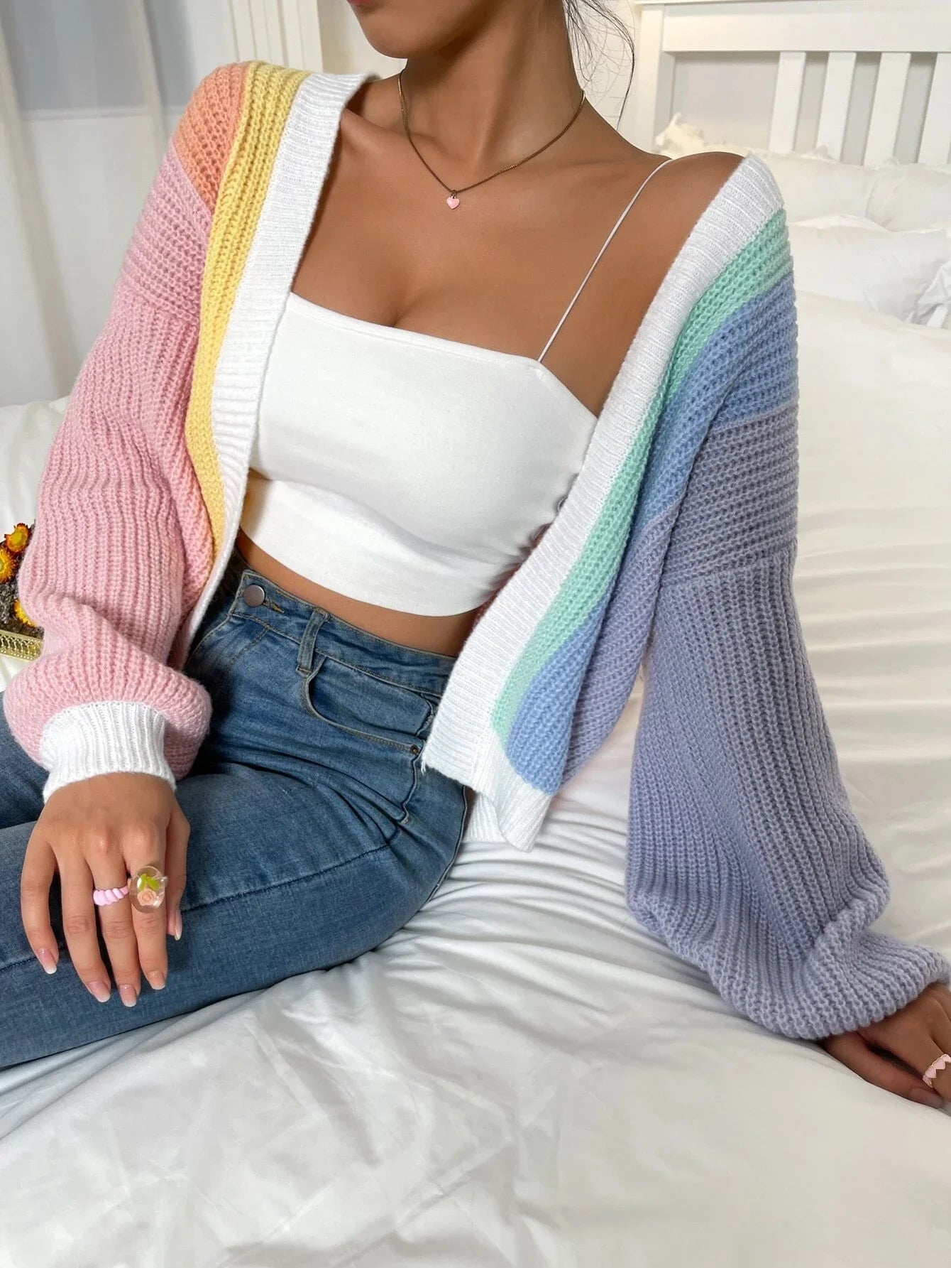 Chic Chunky Knit Throw-On	