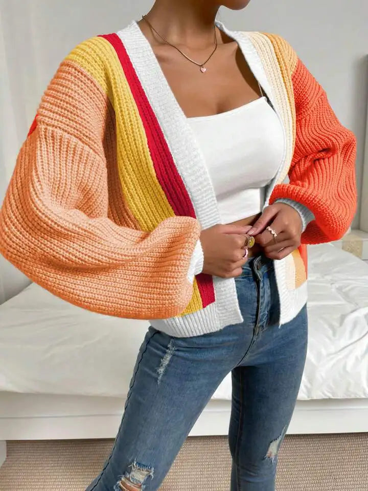 Chic Chunky Knit Throw-On Open Front Cardigans | Chuzko.com