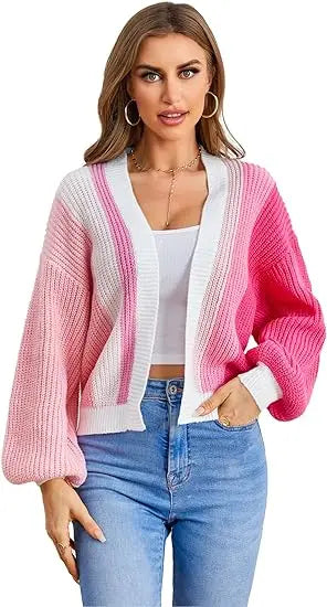 Chic Chunky Knit Throw-On Open Front Cardigans | Chuzko.com