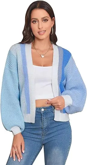 Chic Chunky Knit Throw-On Open Front Cardigans | Chuzko.com