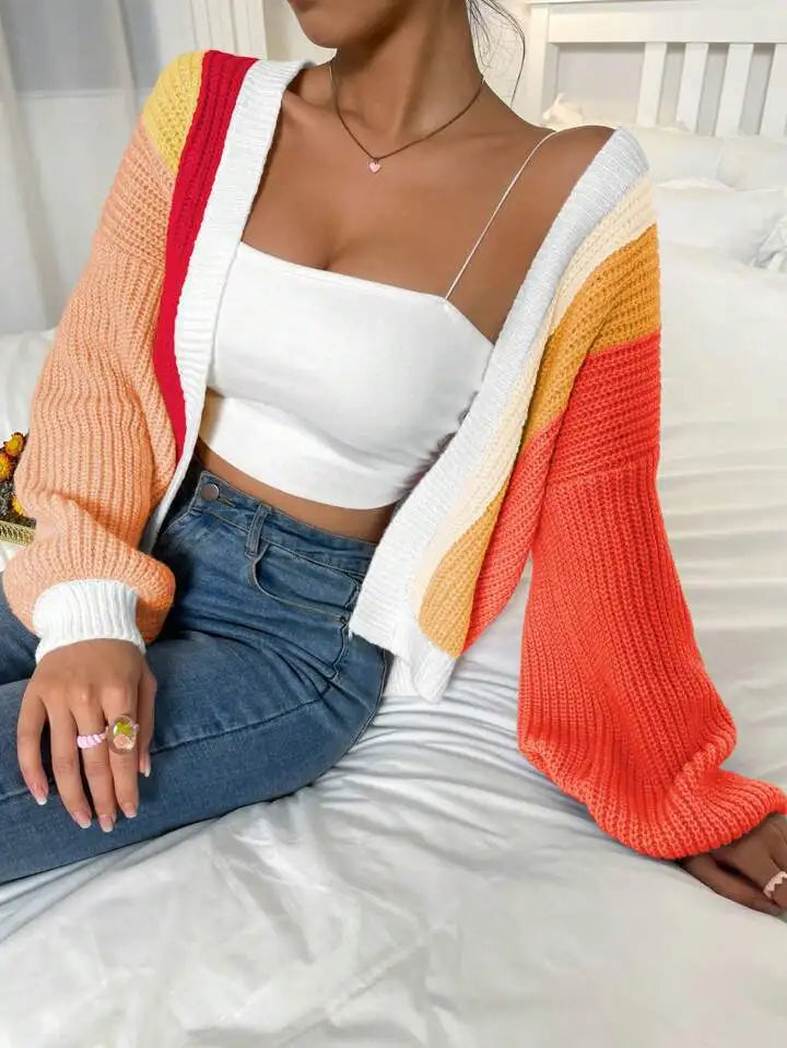 Chic Chunky Knit Throw-On Open Front Cardigans | Chuzko.com