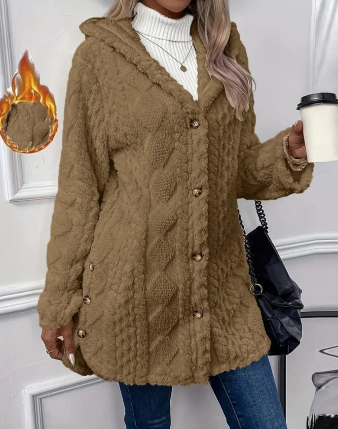 Cozy Comfort Hooded Cardigan Cardigans | Chuzko.com