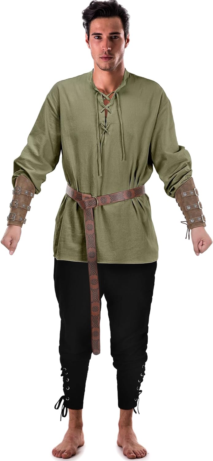 4 Pcs Medieval Maven Ensemble Kit - Halloween Best Male Halloween | Chuzko.com