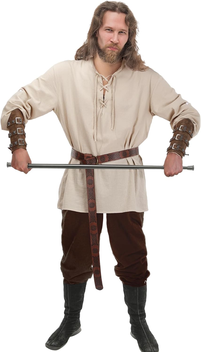 4 Pcs Medieval Maven Ensemble Kit - Halloween Best Male Halloween | Chuzko.com