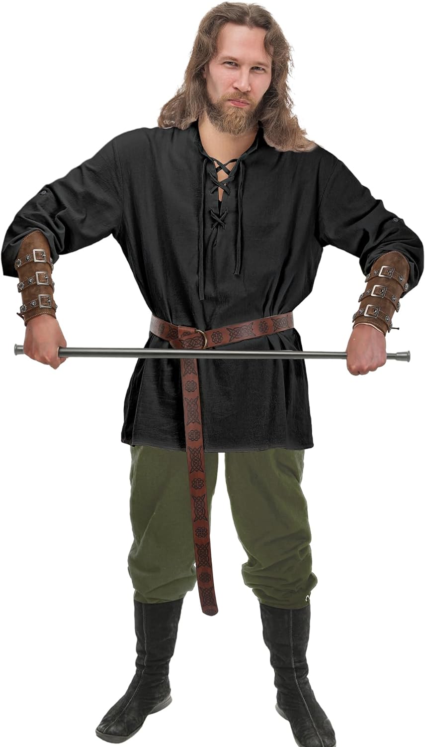 4 Pcs Medieval Maven Ensemble Kit - Halloween Best Male Halloween | Chuzko.com