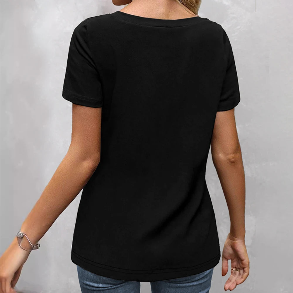 Vogue V-Block Casual Tee Casual Tees | Chuzko.com