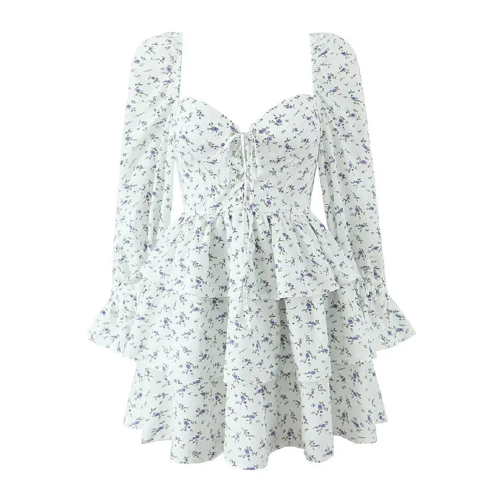 Floral Romance Mini Dress – Boho Chic Mini Dresses | Chuzko.com