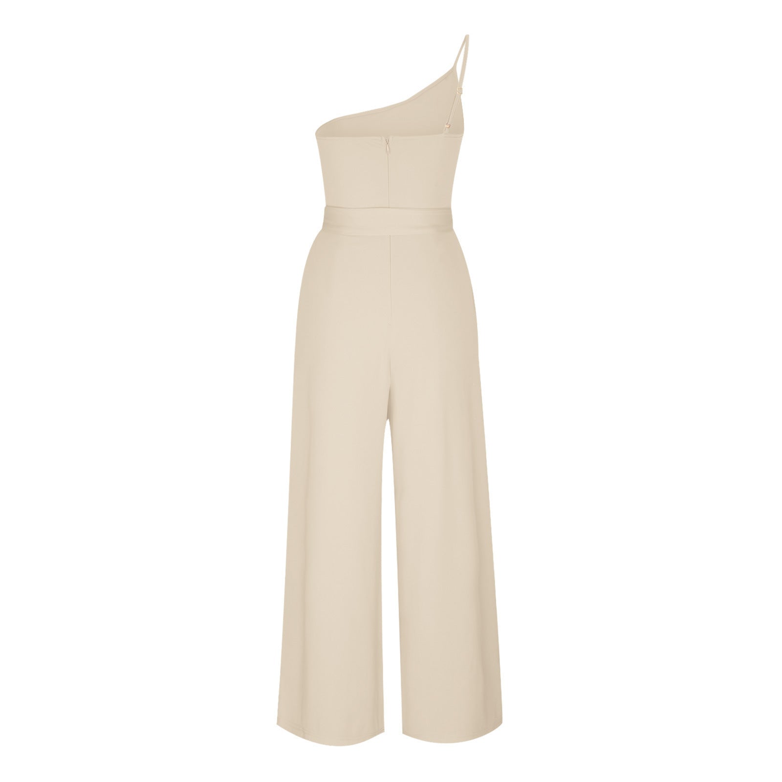 Wide-Leg Belted Jumpsuit for Elegant Evenings Jumpsuits | Chuzko.com