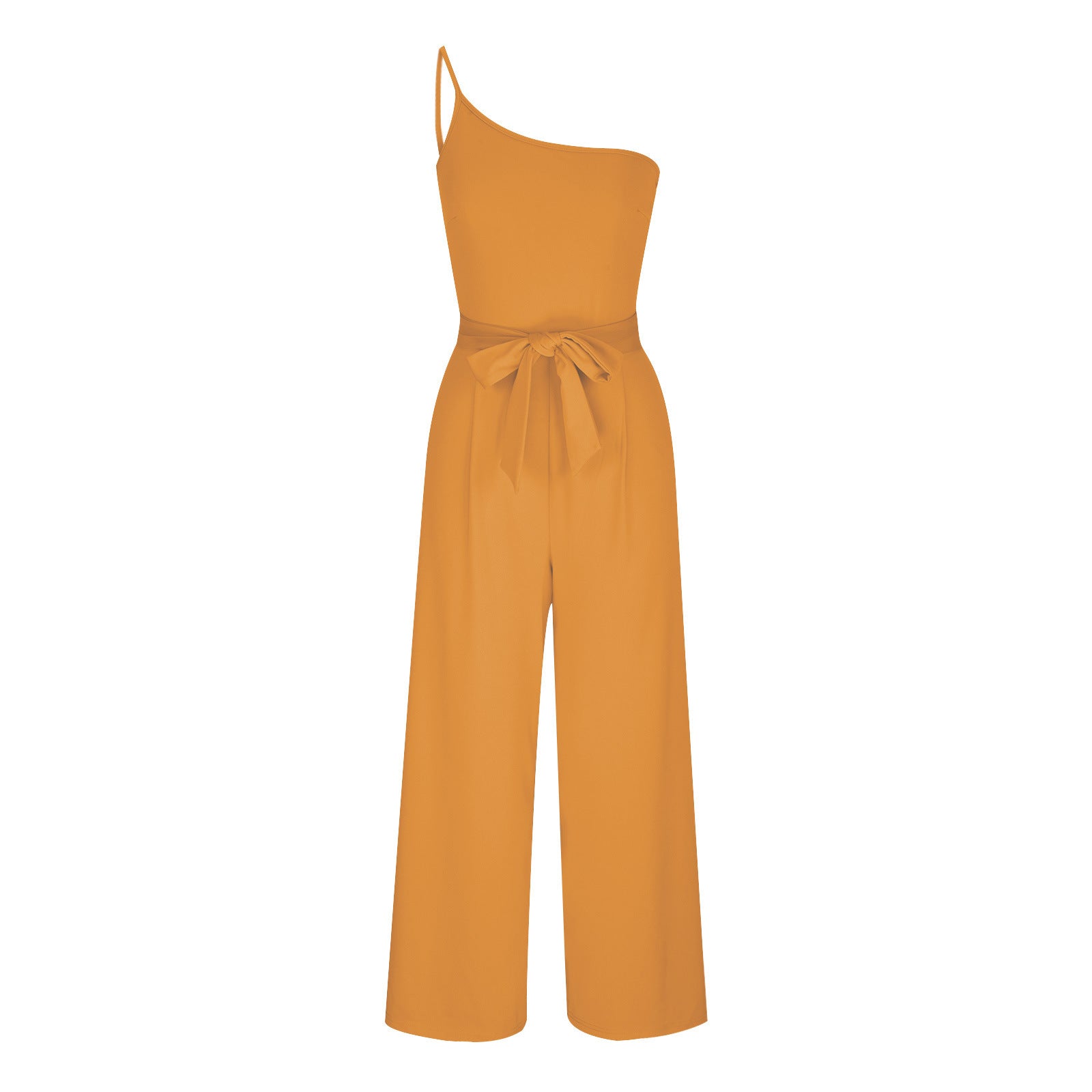 Wide-Leg Belted Jumpsuit for Elegant Evenings Jumpsuits | Chuzko.com