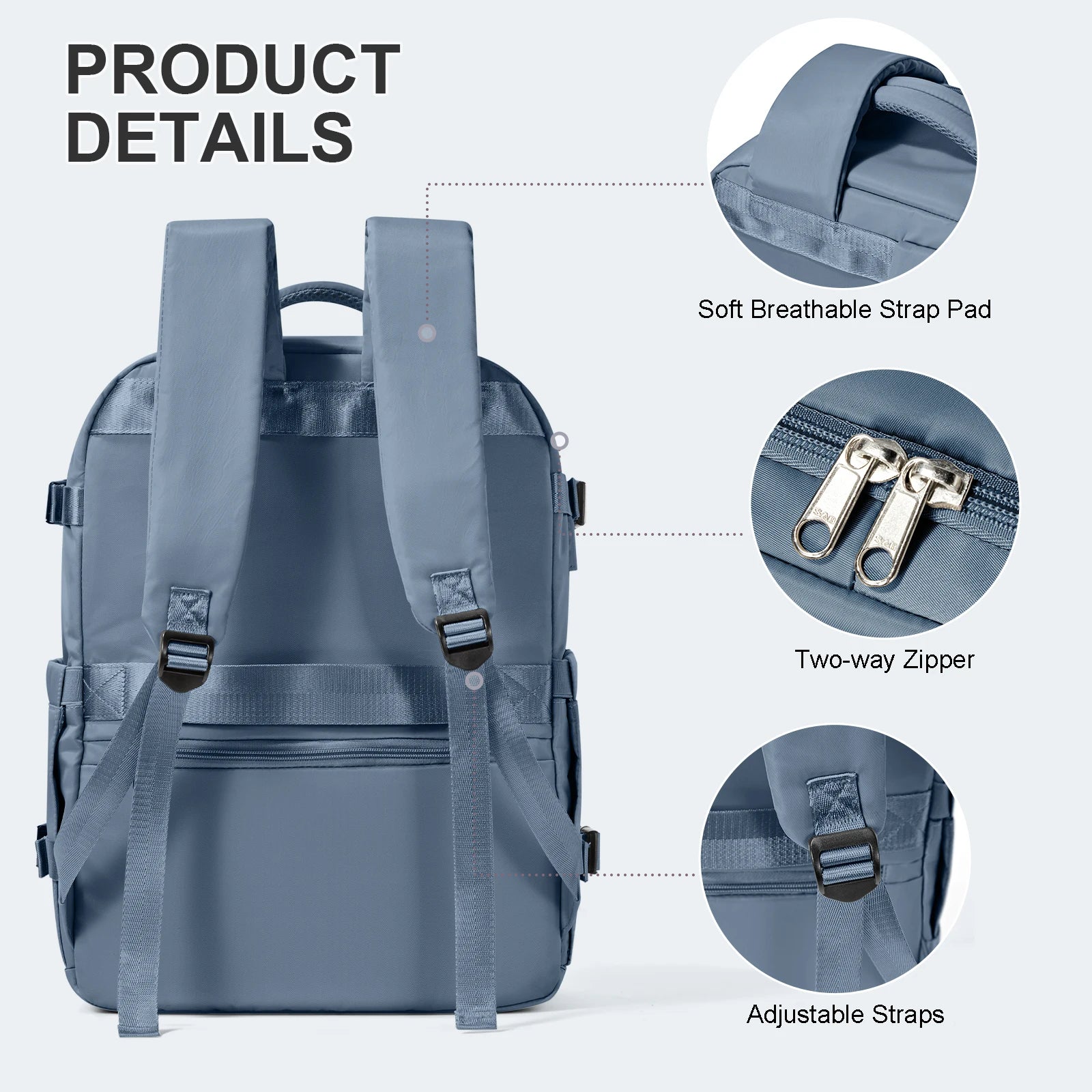 CitySlicker Chic High-Capacity Travel Pack Laptop Carrier | Chuzko.com