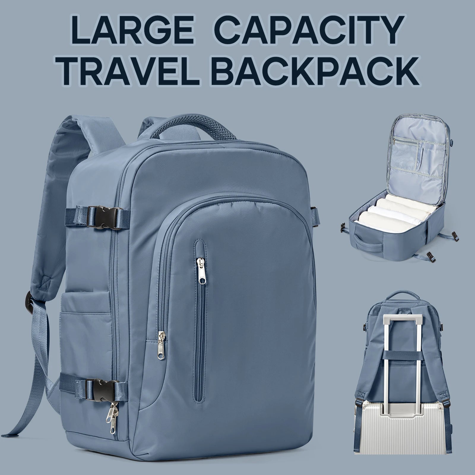 CitySlicker Chic High-Capacity Travel Pack Laptop Carrier | Chuzko.com