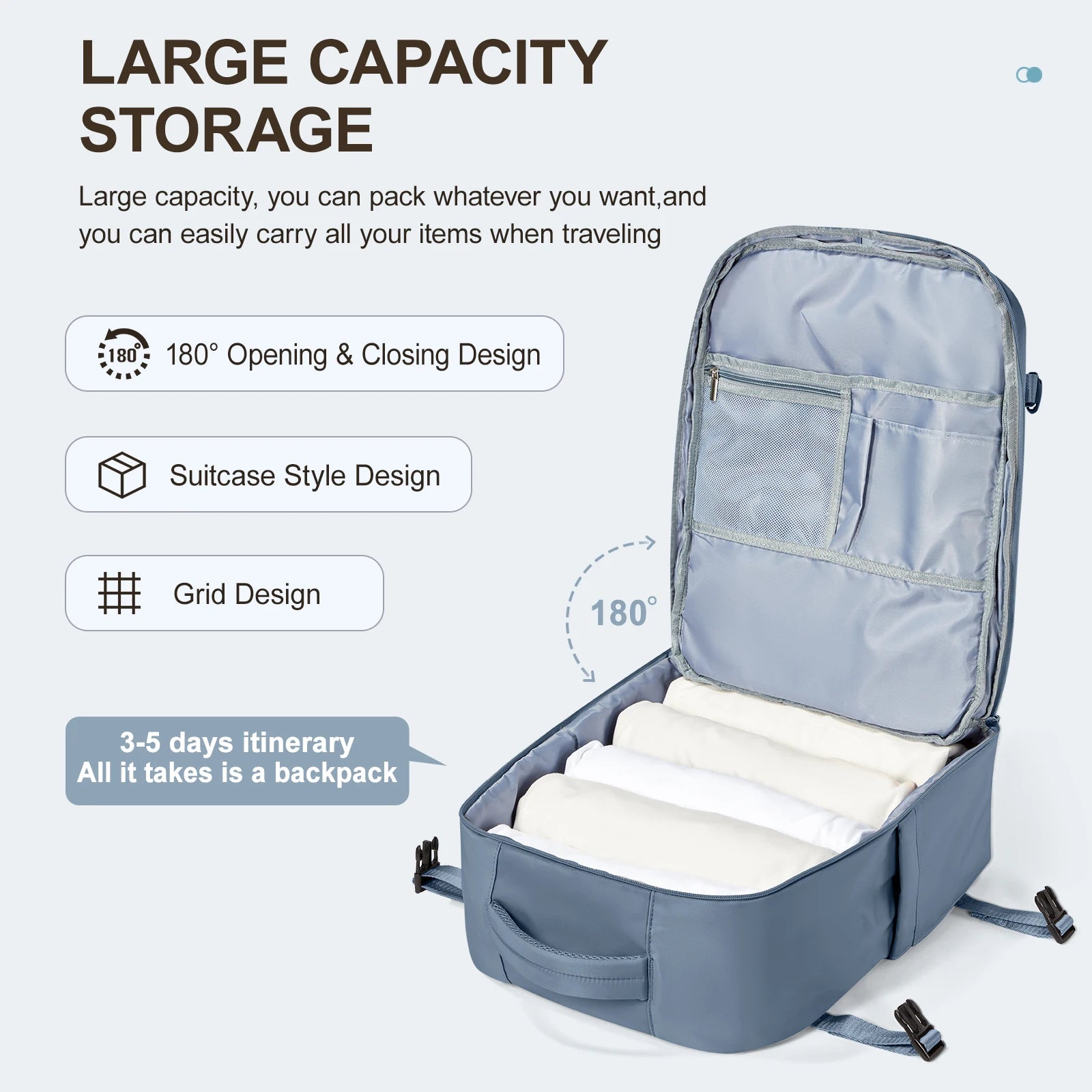 CitySlicker Chic High-Capacity Travel Pack Laptop Carrier | Chuzko.com