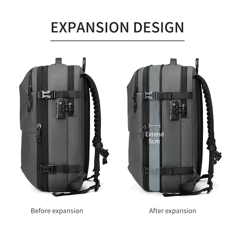 Voyager Elite 17-Inch Laptop Backpack with Vacuum Compression | Chuzko.com