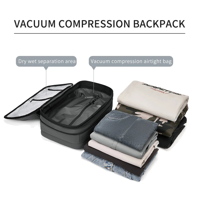 Voyager Elite 17-Inch Laptop Backpack with Vacuum Compression | Chuzko.com