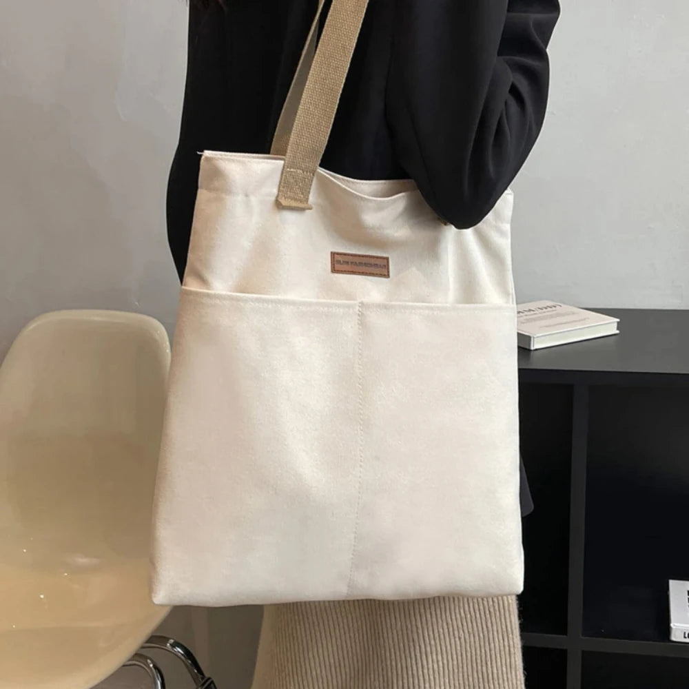 Spacious Canvas Day Bag Tote Bags | Chuzko.com