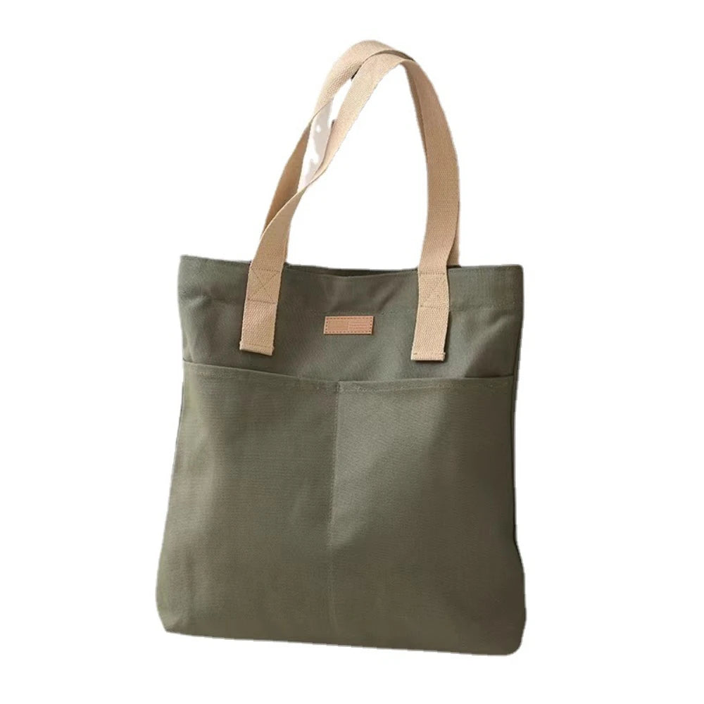 Spacious Canvas Day Bag Tote Bags | Chuzko.com