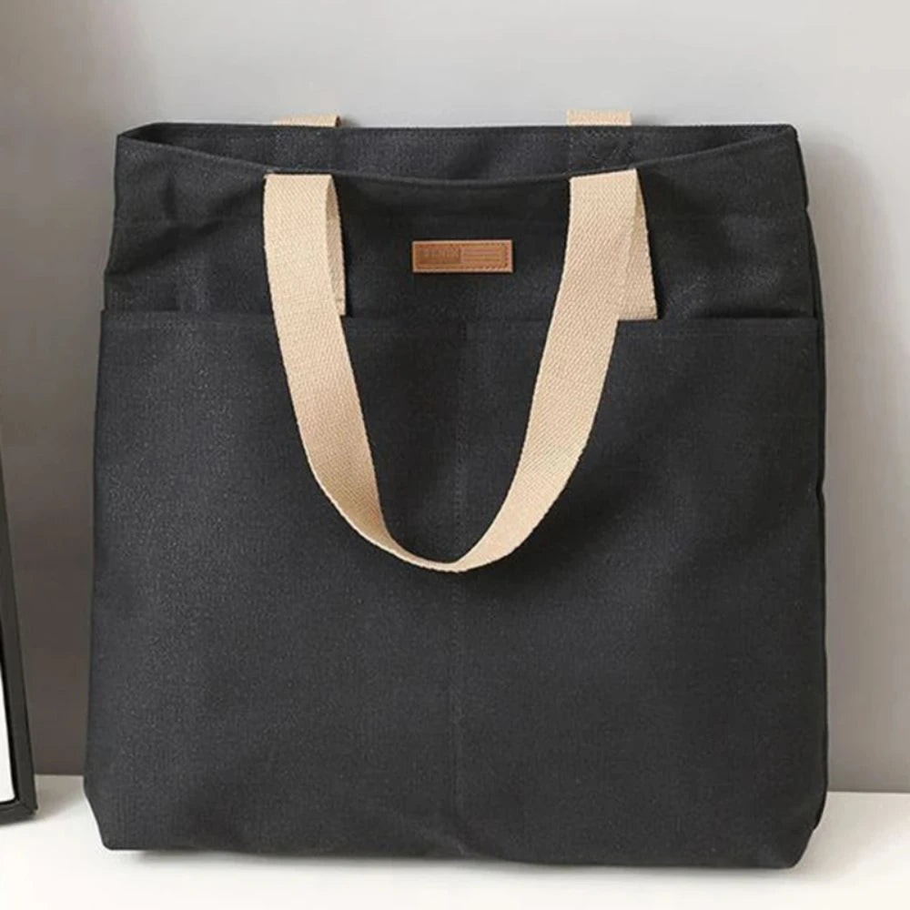 Spacious Canvas Day Bag Tote Bags | Chuzko.com