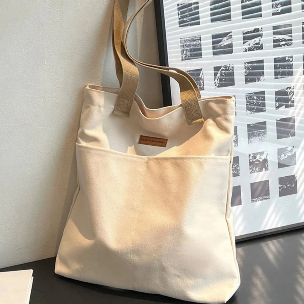 Spacious Canvas Day Bag Tote Bags | Chuzko.com