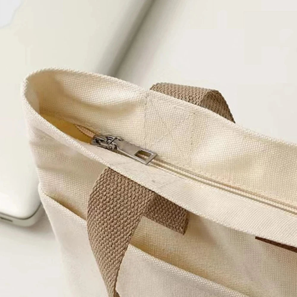 Spacious Canvas Day Bag Tote Bags | Chuzko.com