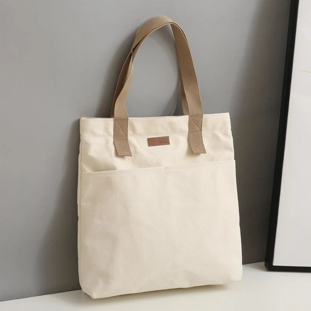 Spacious Canvas Day Bag Tote Bags | Chuzko.com