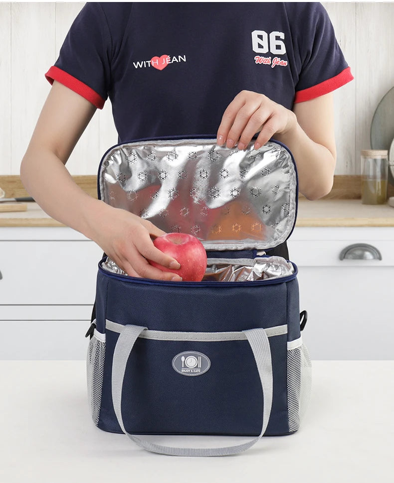 Large Capacity Waterproof Lunch Bags Lunch Box | Chuzko.com