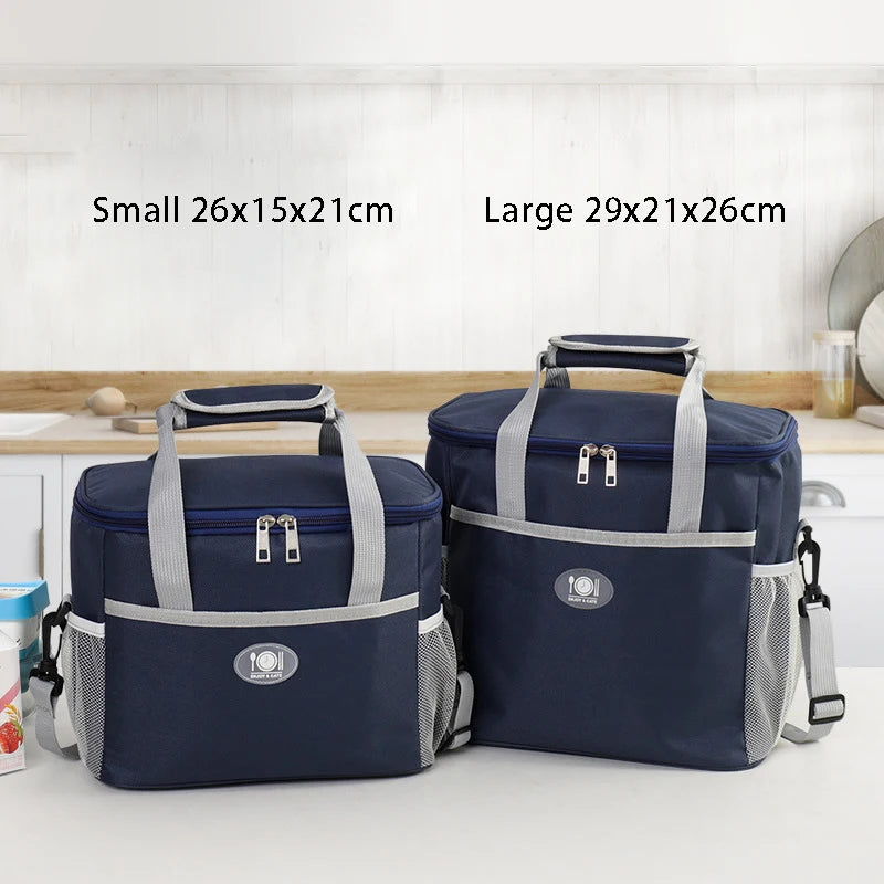 Large Capacity Waterproof Lunch Bags Lunch Box | Chuzko.com