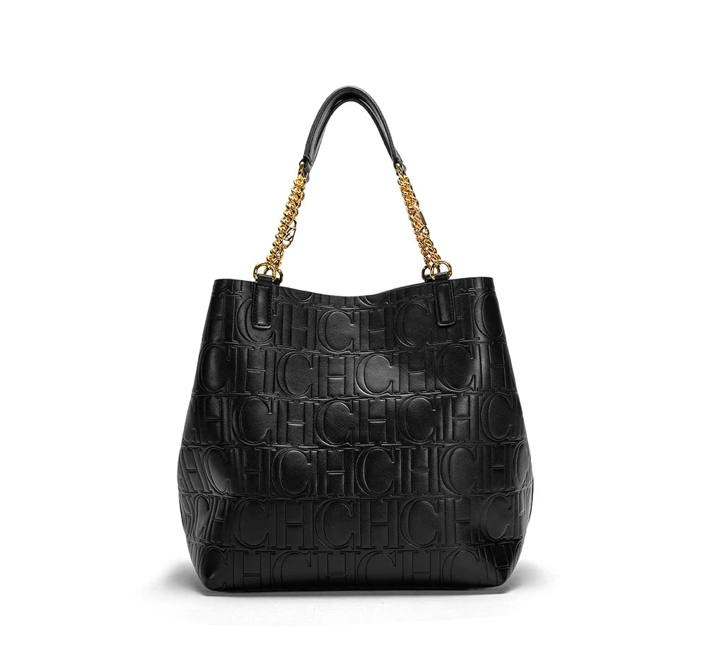 Timeless Texture Handbag - Retro Deluxe Shoulder Bags | Chuzko.com