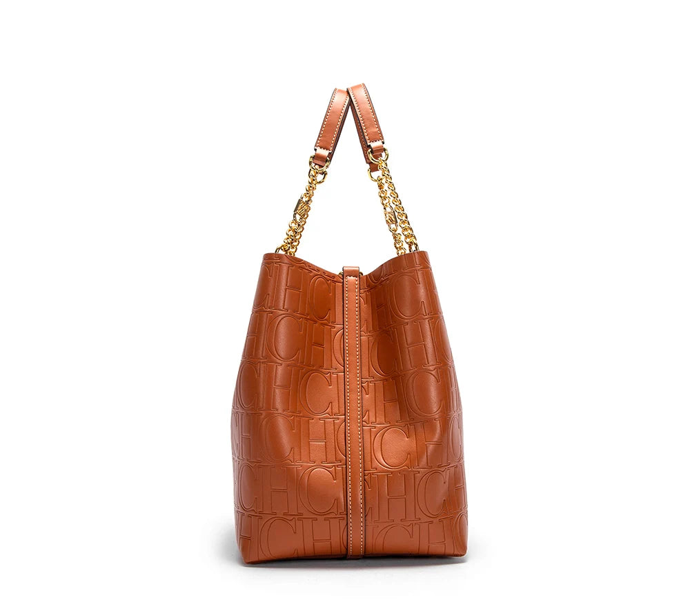 Timeless Texture Handbag - Retro Deluxe Shoulder Bags | Chuzko.com